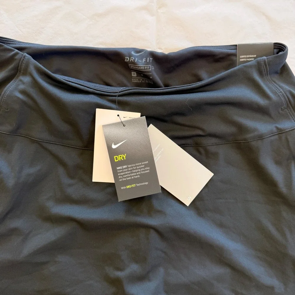 Nike Golf Skort Womens Medium Black NWT Dri-Fit Active Skirt CU9657-010